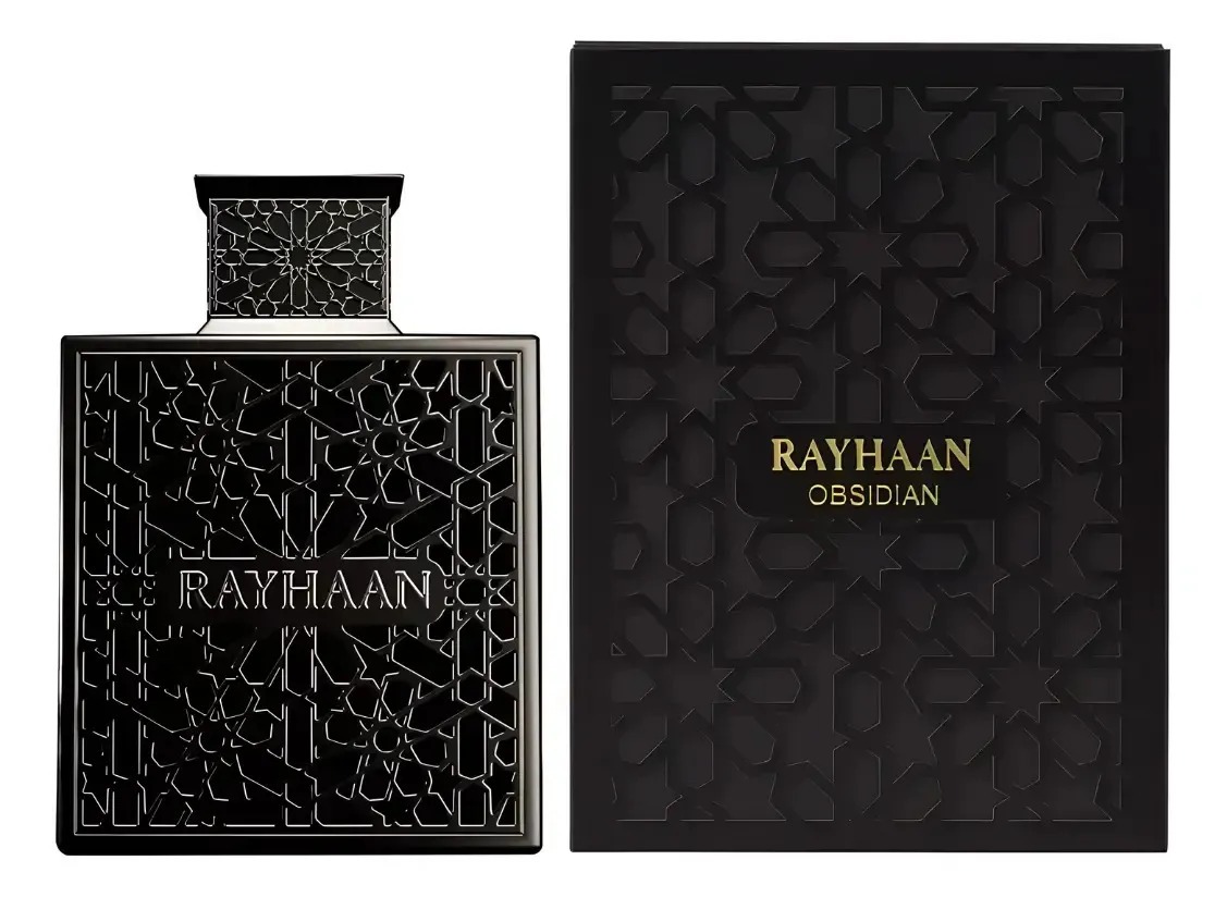 Frasco do perfume Rayhaan Obsidian